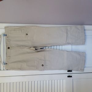 Eddie Bauer Cargo Pants, Khaki, Size 22W